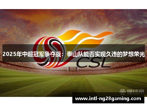 2025年中超冠军争夺战：泰山队能否实现久违的梦想荣光